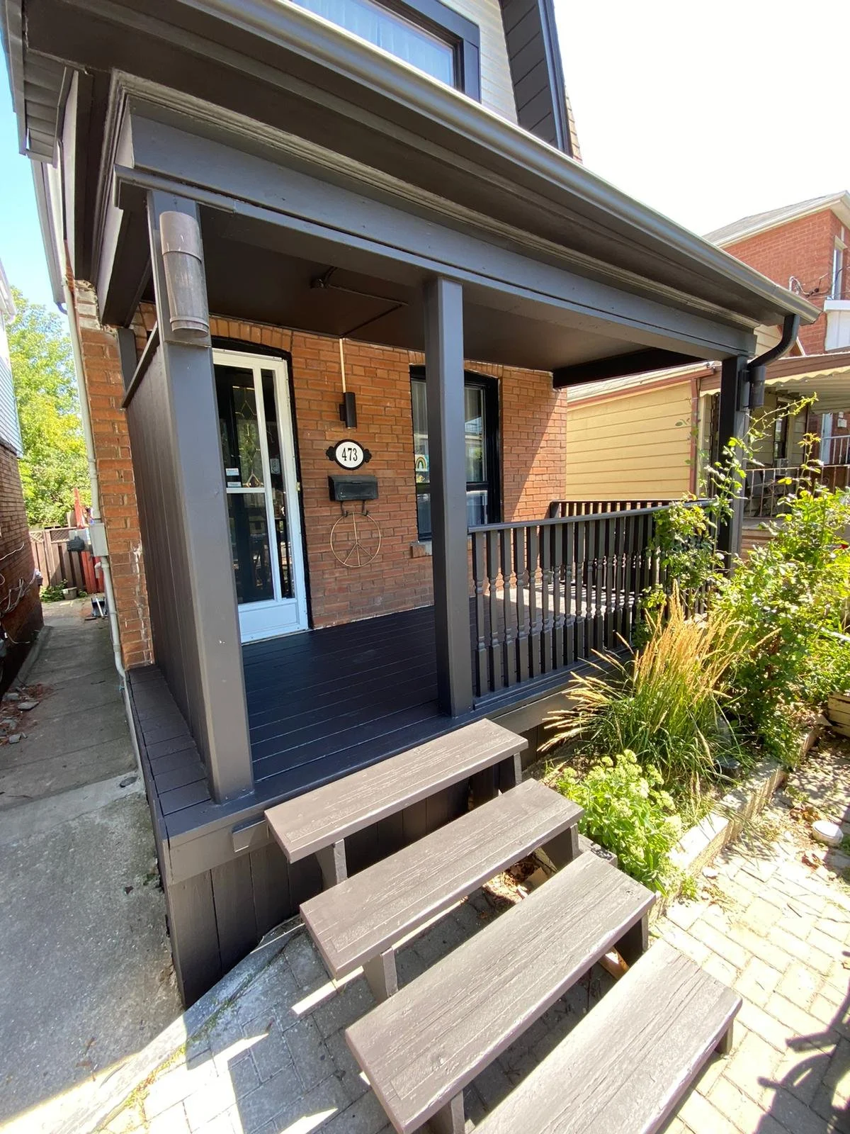 Exterior painting project in Toronto