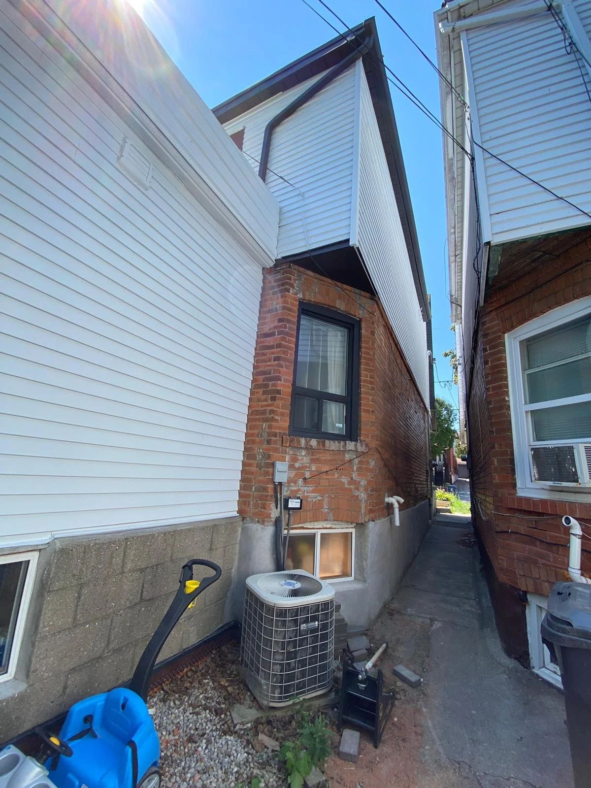 Exterior painting project — detached home