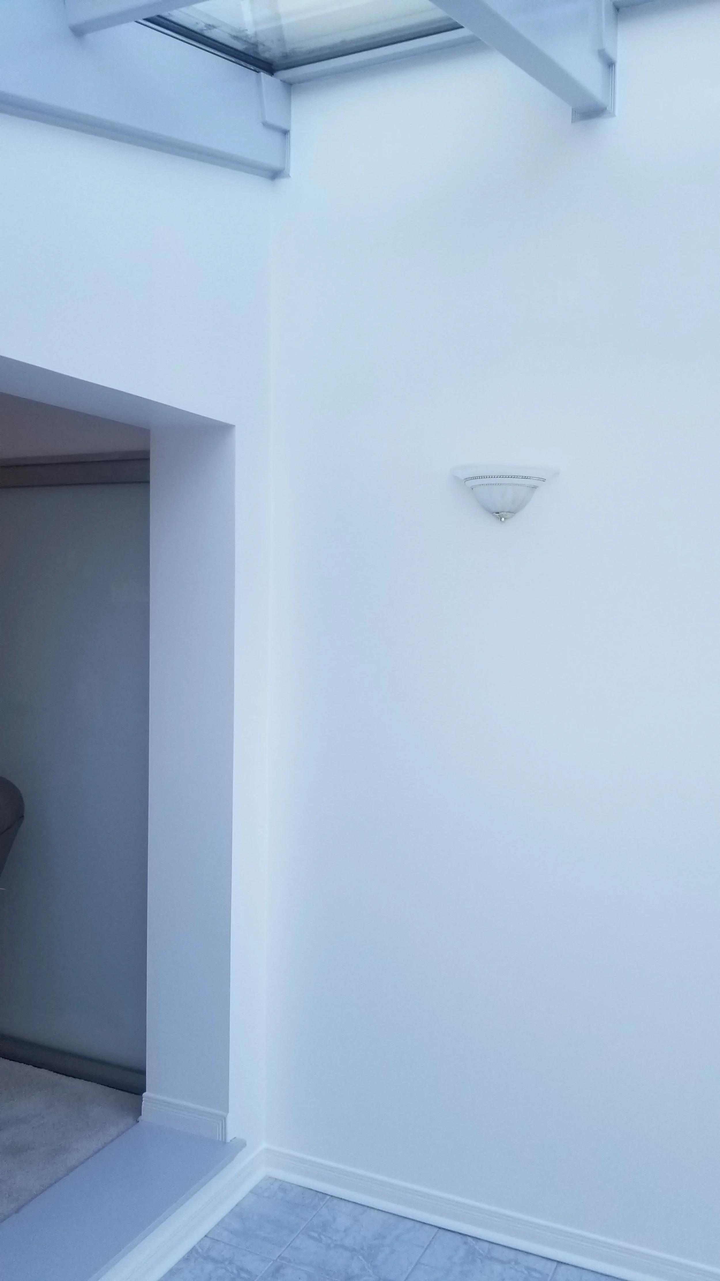 Interior painting — modern apartment