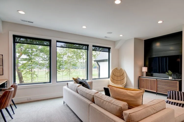 Interior hallway painting