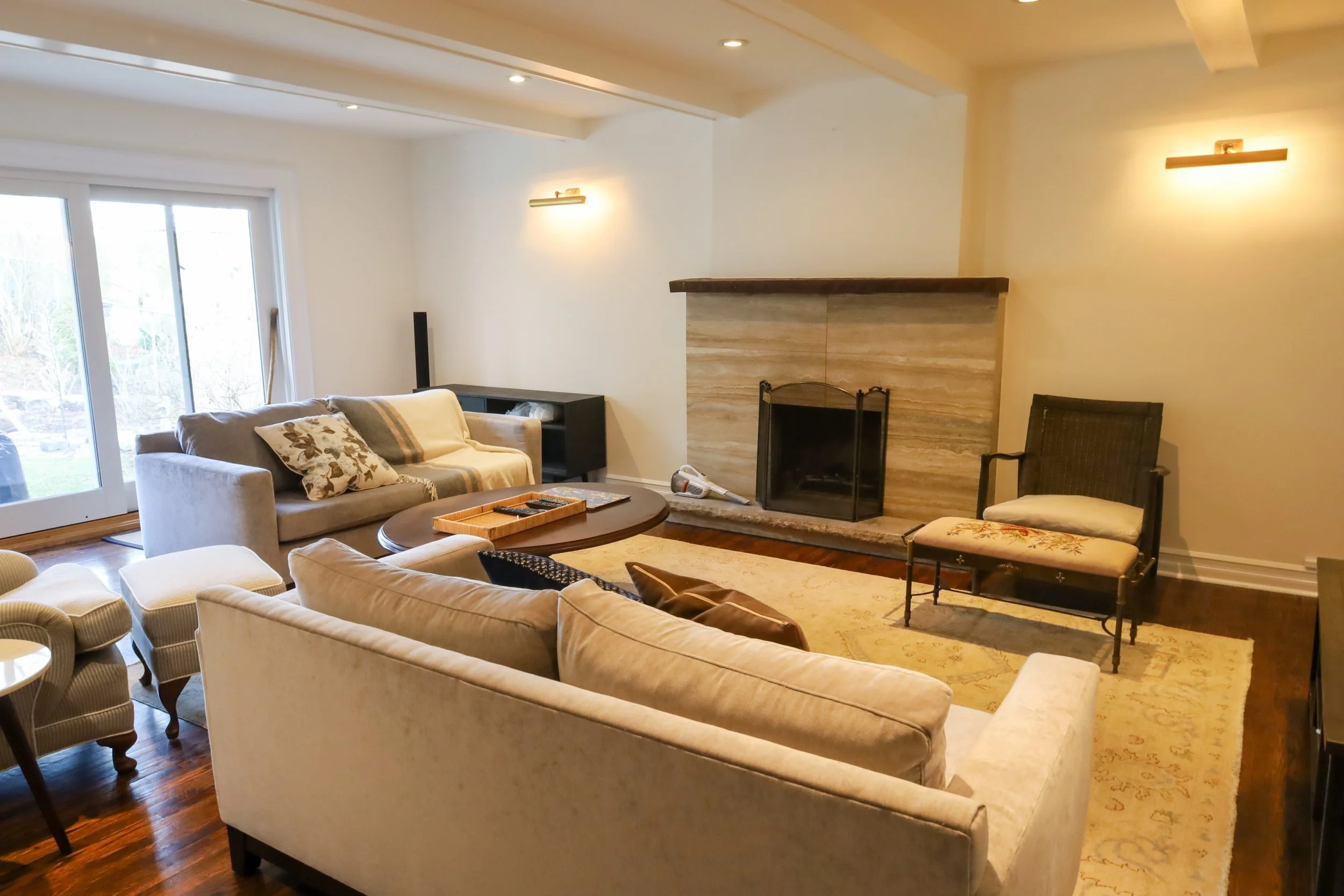 Interior painting transformation in Toronto home