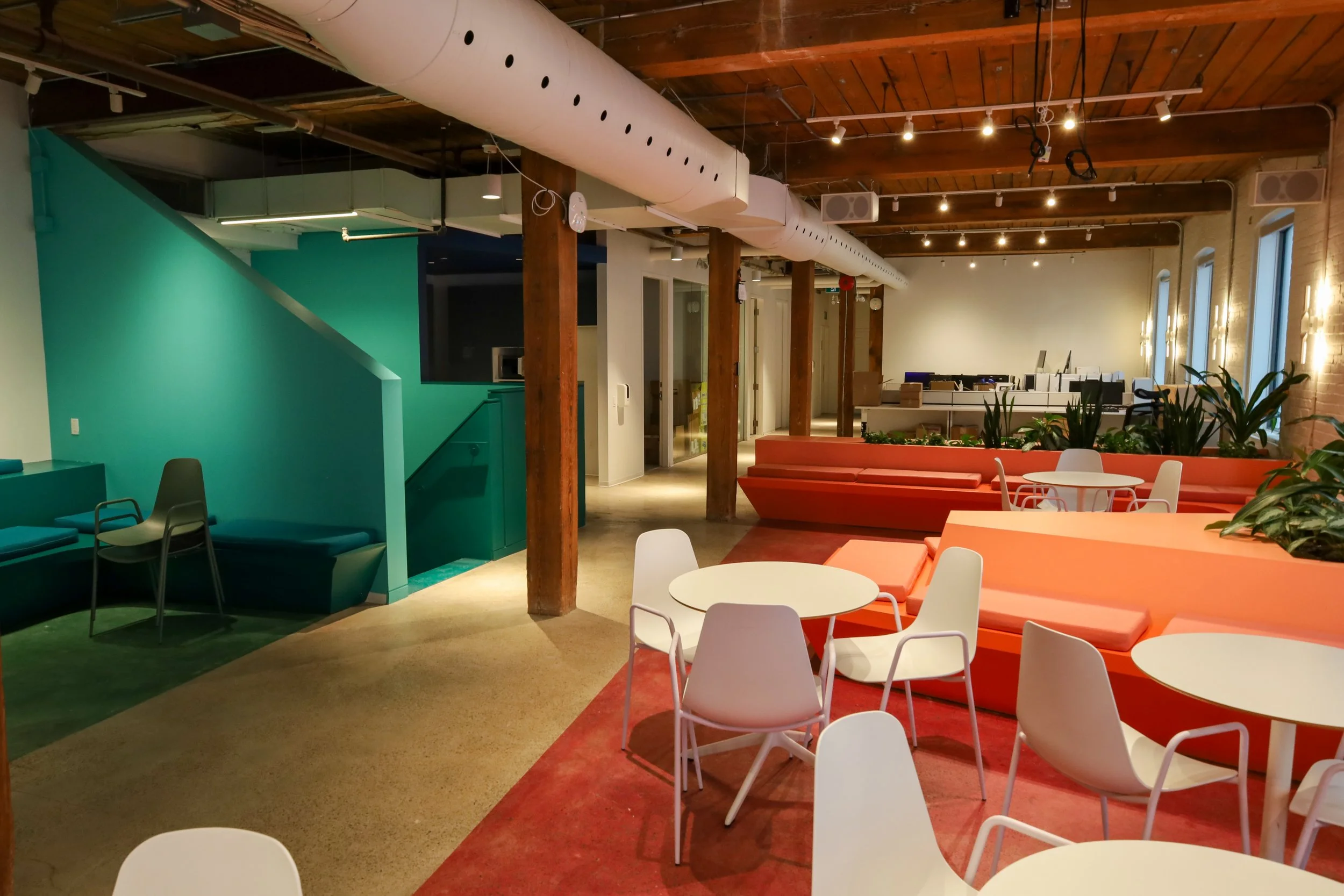 Commercial office painting